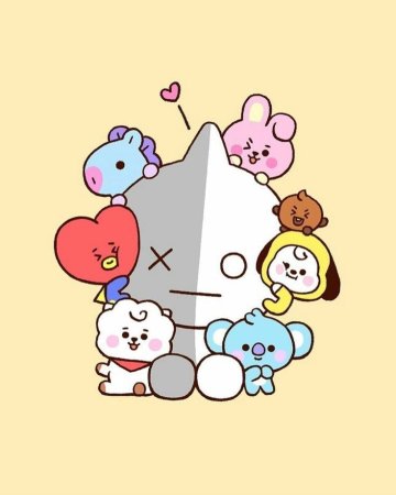BTS bt21 рисунки