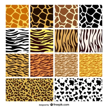 Орнамент шкуры животных