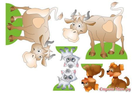 Настольный театр домашние животные