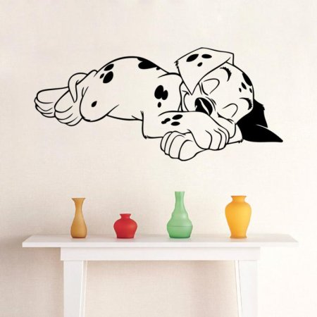 Наклейки на стену собаки