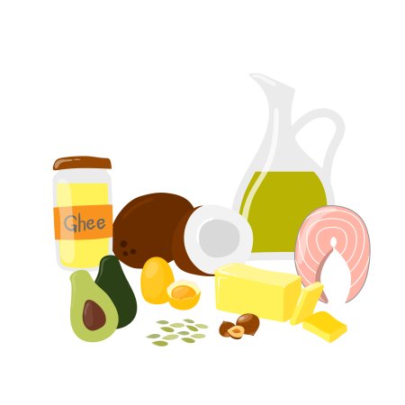 Векторная иллюстрация жир