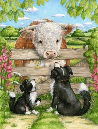 Винтажные коровы