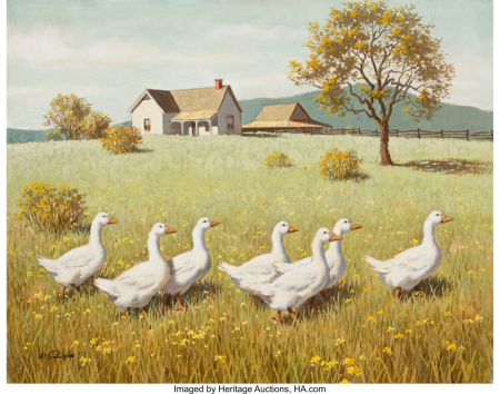 Художник Артур Сарнофф пейзаж