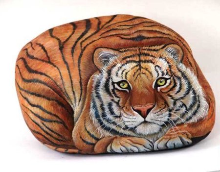 Роспись камней Эрнестина Галлина