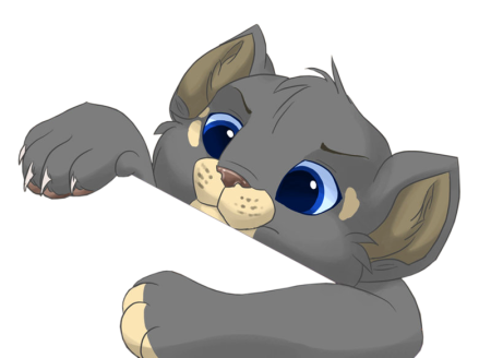 Милые животные на прозрачном фоне