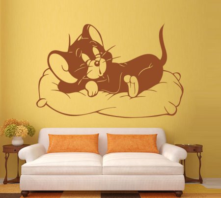 Трафарет на стену в комнату