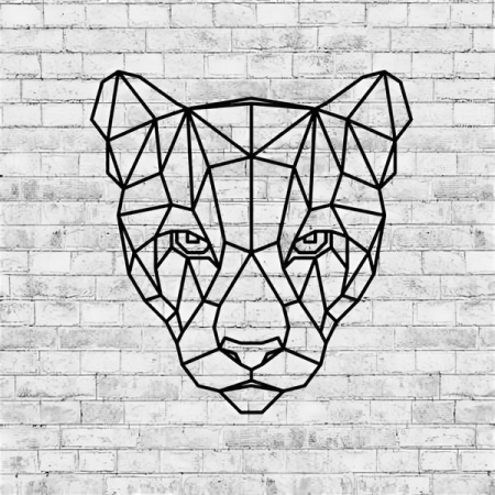 Геометрические головы животных