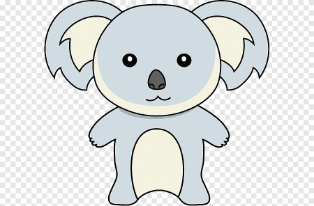 Коала рисунок