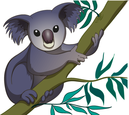 Коала с ребенком