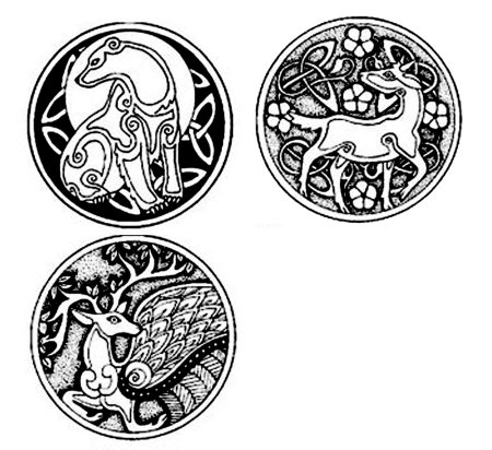 Зооморфный орнамент кельты