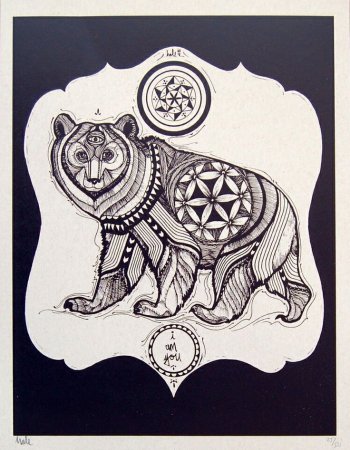 Медведь в Славянском стиле