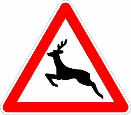 Дорожный знак 1.27