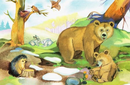 Жизнь животных весной