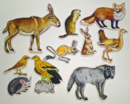 Кто обитает в степи из животных