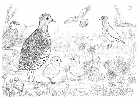 Сайгак раскраска для детей