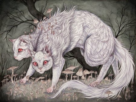 Уродливые рисунки животных