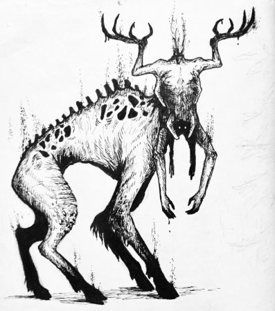 Вендиго мифический зверь