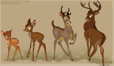 Бэмби и его семья