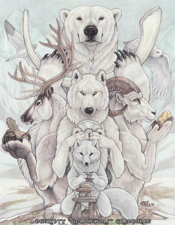 Тотем Полярный медведь