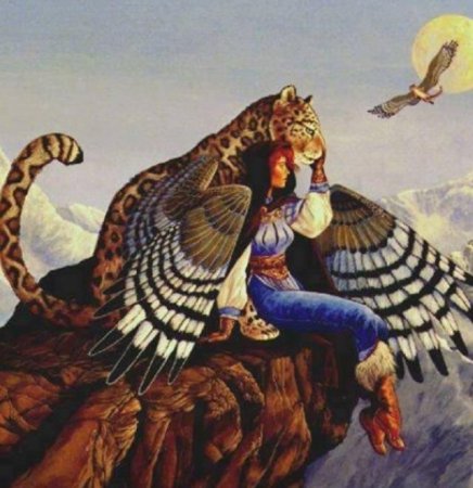 Индейский Тотем быка