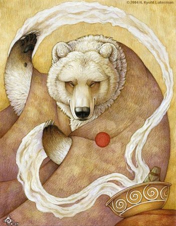 Тотемное животное ворон тату