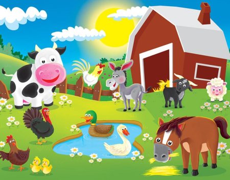 Ферма картинка для детей