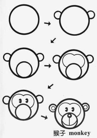 Схемы рисования для детей