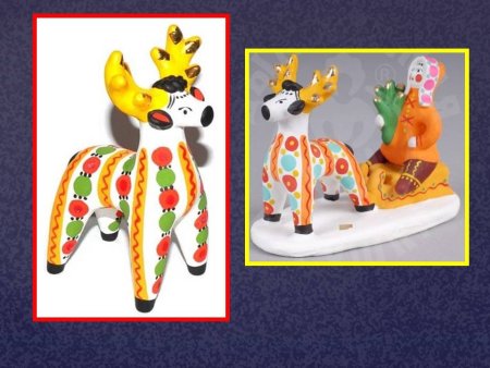 Олешек Дымковская игрушка