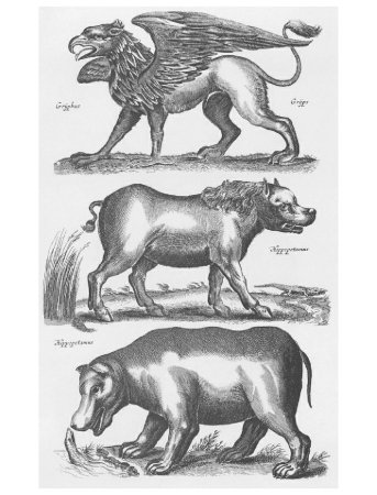 Исторические животные рисун