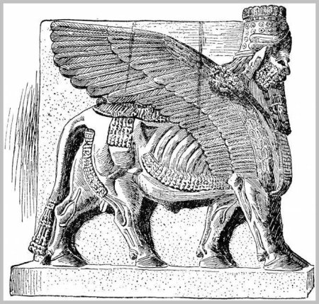 Древнее изображение животных