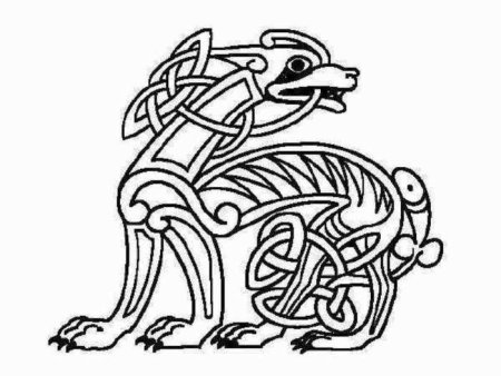 Кельтский орнамент кельтов животных