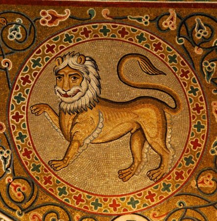 Византийский орнамент Грифон