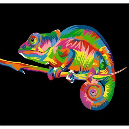 Хамелеон разноцветный