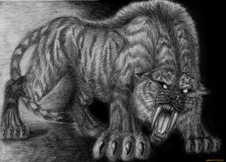 Девятихвостый демон волк