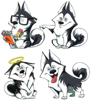 Собака рисунок карандашом