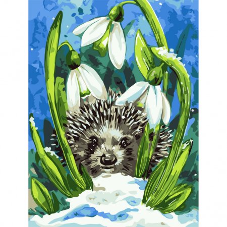 Ежик с ландышами