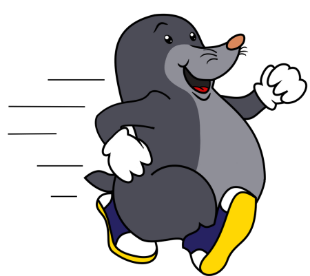Mole раскраска