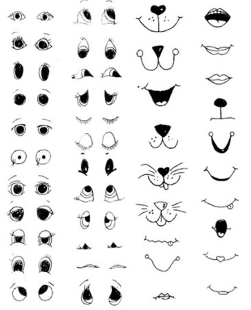 Нос собаки туториал