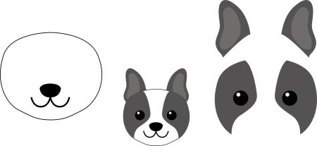 Тату собачий нос