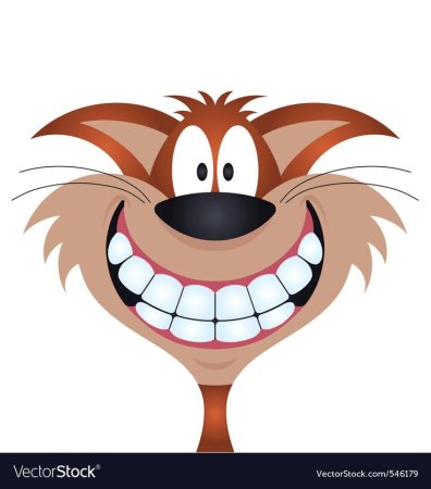 Улыбки животных смешные мультяшные