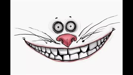 Улыбка мультяшная