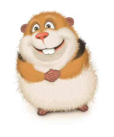 Хомячок из мультика