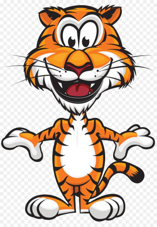 Тигр мультяшный