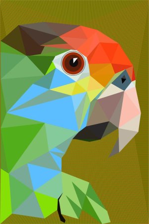 Картины из геометрических фигур