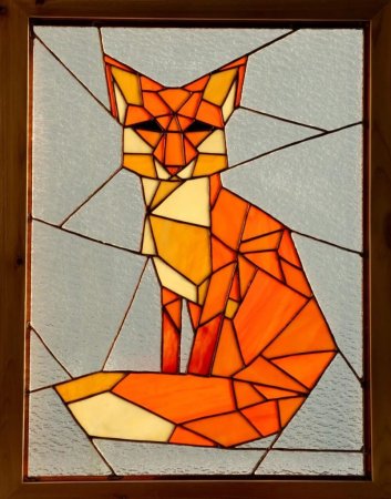 Панно из геометрических фигур