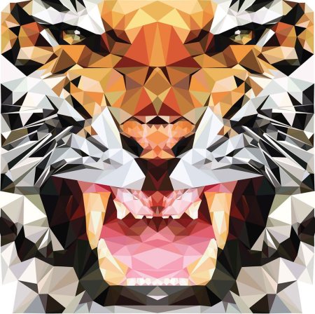 Животные в кубическом стиле