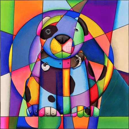 Кубизм в живописи животные