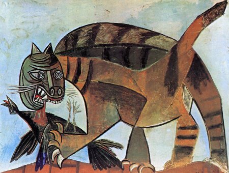 Пабло Пикассо кошка