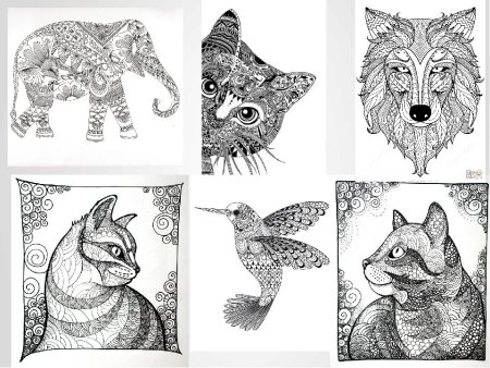 Графическая стилизация животных