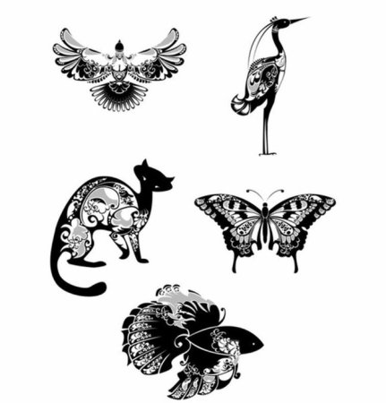 Стилизованные животные